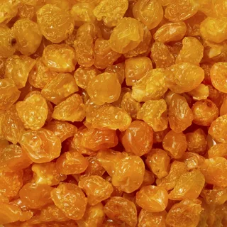 تصویر 3 از کشمش طلایی تیزابی نرم و لطیف